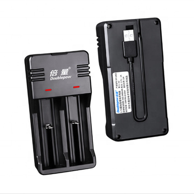 Doublepow USB litio Ion Battery Charger de 3,7 voltios 26650 16340 18650